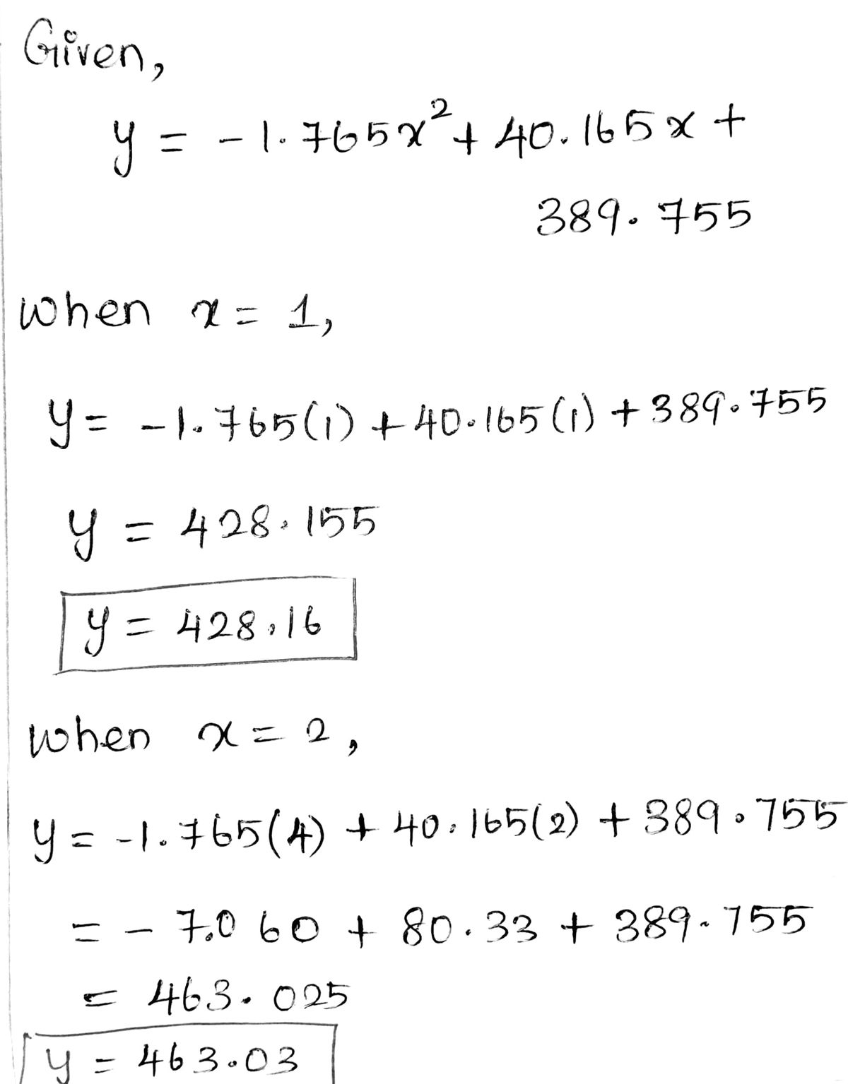 Algebra homework question answer, step 1, image 1